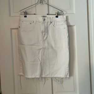 J crew denim skirt
